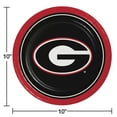 thumbnail image 2 of Collegiate Round Paper Plates, 10", 85 ct., Choose Your Team, 2 of 6