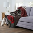 thumbnail image 1 of Officially Licensed NCAA Cloud Throw Blanket with Sherpa Back, 60" x 70", 1 of 4