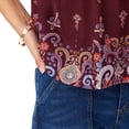 thumbnail image 6 of BILA Women's Tie-Neck Cotton Top, 6 of 9
