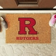 thumbnail image 2 of Logo Brands Rutgers Scarlet Knights Doormat, 2 of 5