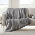 thumbnail interactive-video image 1 of Member's Mark Luxury Premier Collection Herringbone Cozy Knit Throw, 1 of 7