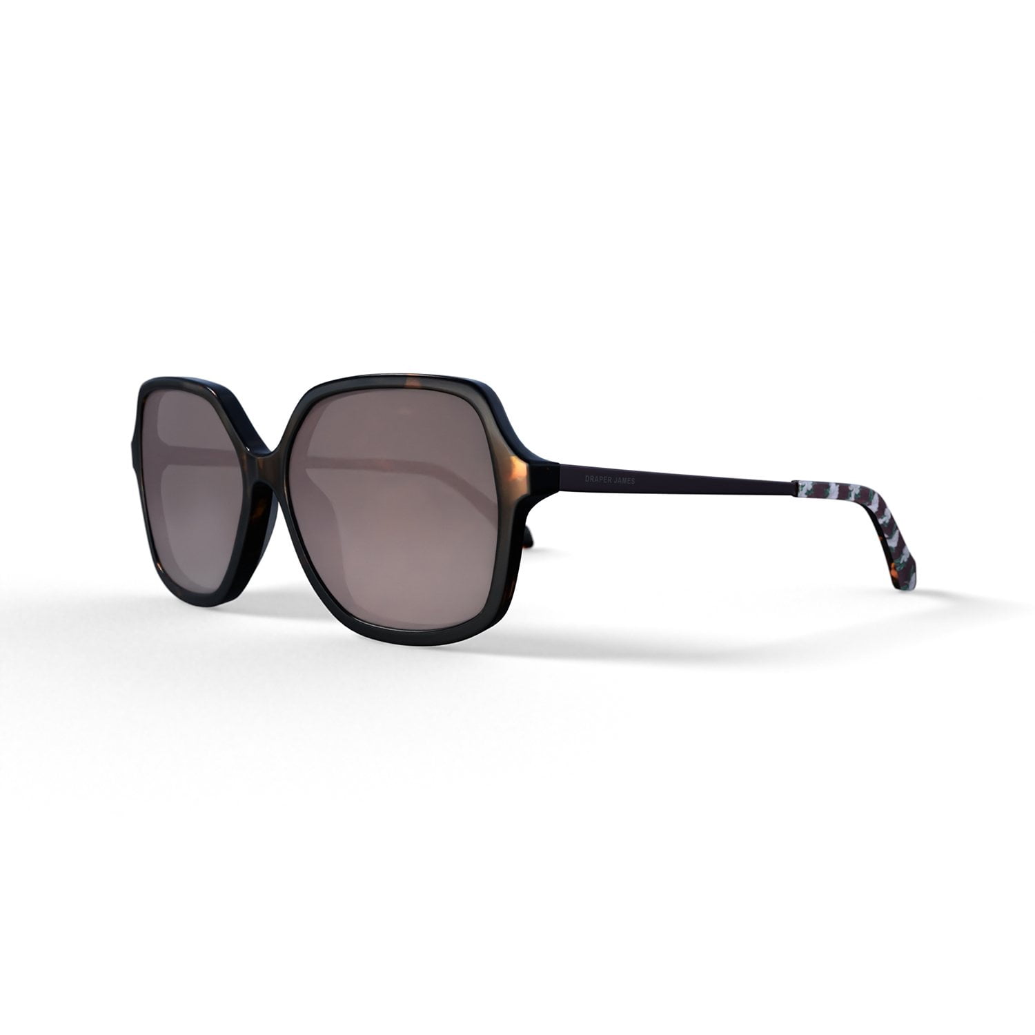 Draper James DJ7000SC Tortoise Square Sunglasses - Samsclub.com