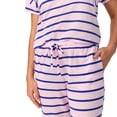 thumbnail image 6 of Nautica 2-Piece Short Sleeve Top and Pant PJ Set, 6 of 7