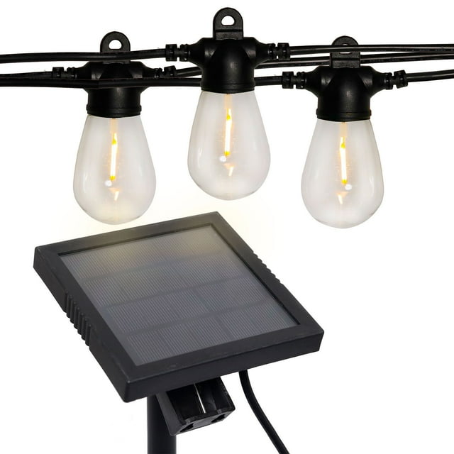Westinghouse 48' Vintage White Solar Powered LED String Lights