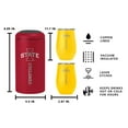 thumbnail image 3 of NCAA Stainless Steel Wine Chiller and Tumbler Set, 3 of 5