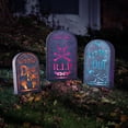 thumbnail image 1 of Member's Mark Pre-Lit Tombstones, Set of 3, 1 of 3