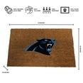 thumbnail image 3 of Logo Brands Carolina Panthers Doormat, 3 of 5