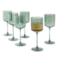 thumbnail image 1 of Member's Mark Ribbed Wine Glasses, 6-Pack, 1 of 3