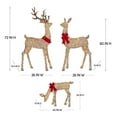 thumbnail image 7 of Member's Mark Pre-Lit Animated Deer Family, Set of 3, 7 of 8