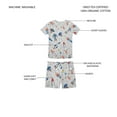 thumbnail image 6 of Member's Mark Boys 4-Piece Organic Cotton Pajama, 6 of 9