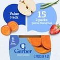 thumbnail image 3 of Gerber 2nd Foods Fruit & Veggie Variety Pack, 4 oz., 30 ct., 3 of 14