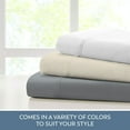 thumbnail image 5 of Aireolux 600 Thread Count 100% Cotton Sateen Wrinkle-Resistant Sheet Set, Assorted Sizes, 5 of 9