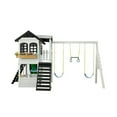 thumbnail image 4 of 2MamaBees Reign Two Story Playhouse with Swing Attachment, 4 of 12