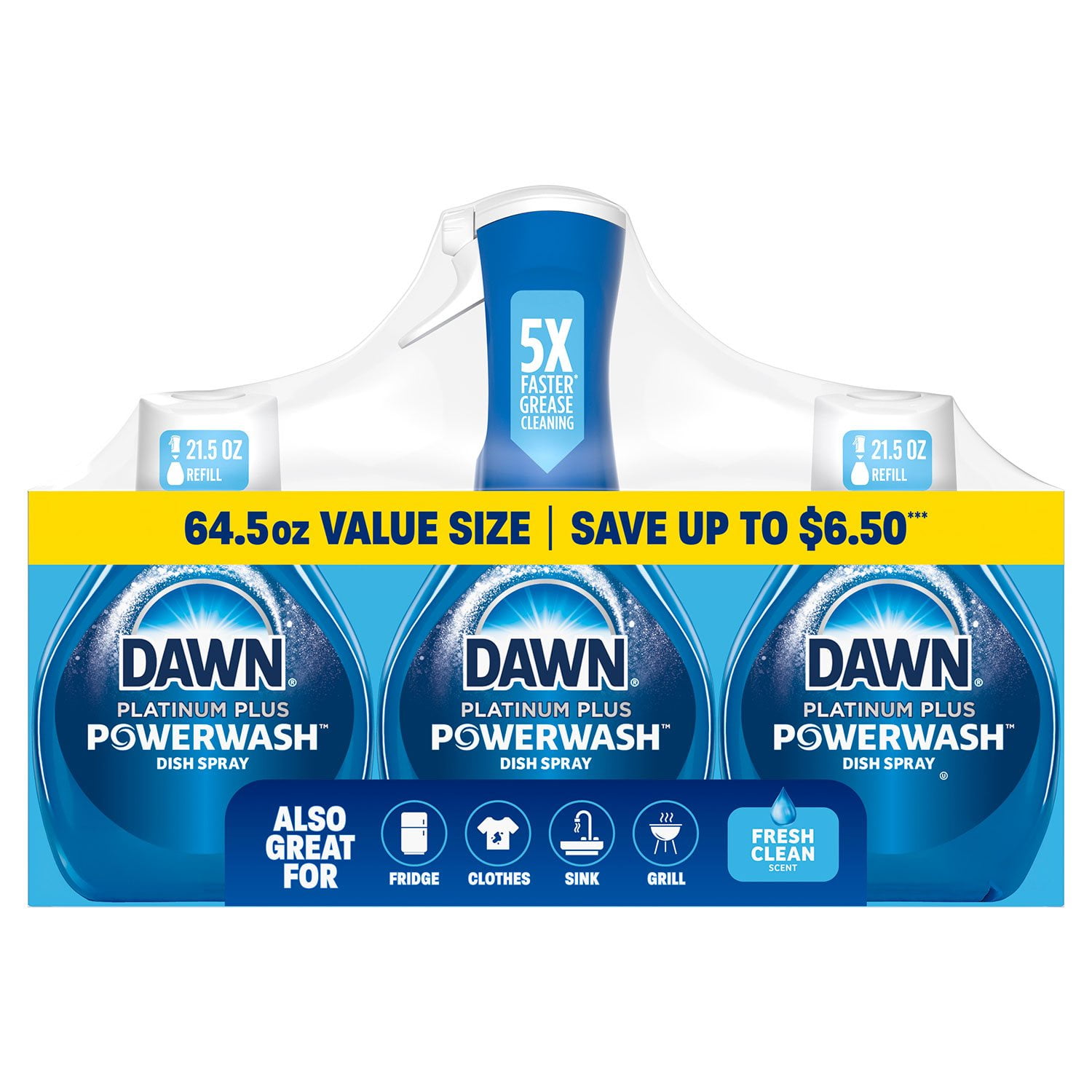 Dawn Platinum Plus Powerwash Dish Spray Bottle Set - Thumbnail 2