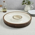 thumbnail interactive-video image 1 of Member's Mark 15-in. Mango Wood Chip & Dip Serving Platter, 1 of 9