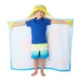 thumbnail image 3 of Kids Character 100% Cotton Hooded Towel With Hand Pockets, 3 of 9