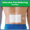 thumbnail image 3 of Salonpas Lidocaine Pain-Relieving Gel-Patch, 15 ct., 3 of 7