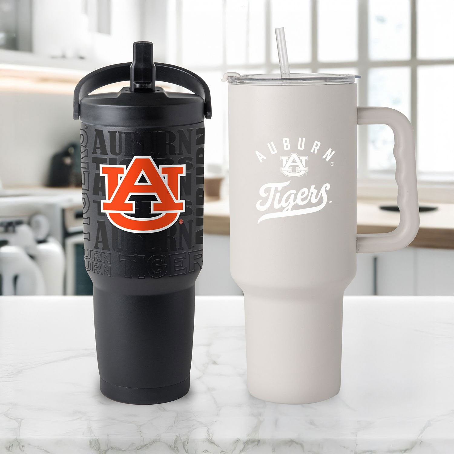 Logo Brands Auburn Tigers Stainless Steel Tumbler Set - Samsclub.com