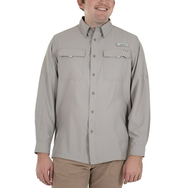 Men's Huk A1A Long Sleeve Button Up Shirt