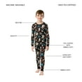 thumbnail image 5 of Member's Mark Toddler & Boys 4-Piece Organic Cotton Pajama Set, 5 of 9