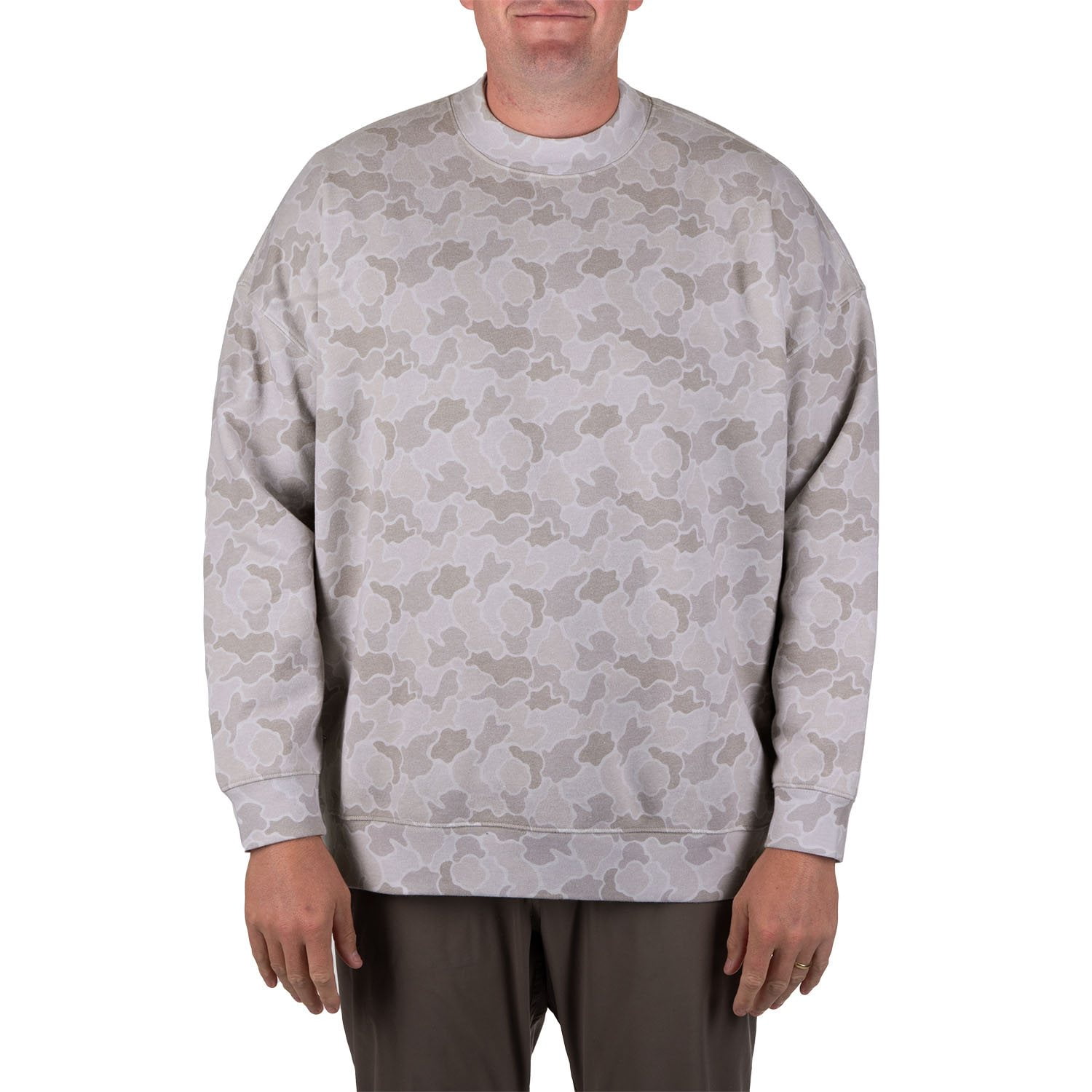 トップス MAZZ crewneck Grey/camo 6c029092-77c5-451d-8962-