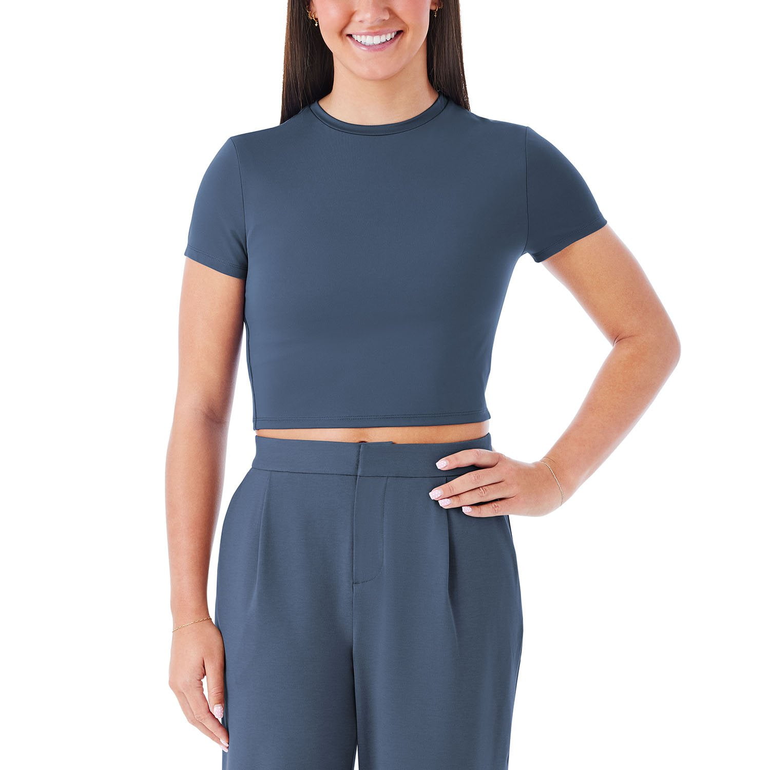 Member's Mark Women's Buttery Soft Cropped T-Shirt