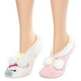 thumbnail image 1 of Cuddl Duds Ladies Slipper Sock 2 pack, 1 of 3