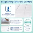 thumbnail image 5 of Sealy Cool Comfort Waterproof Infant/Toddler Crib Mattress Pad, 5 of 10