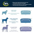 thumbnail image 2 of Serta Luxury Sleeper Sofa Pet Bed, Choose Size & Color, 2 of 10