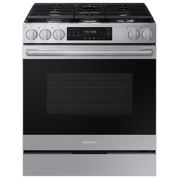 Samsung Bespoke 6.0 cu. ft. Smart Slide-In Gas Range w/ True Convection