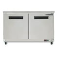 thumbnail image 1 of Maxx Cold X-Series Double Door Undercounter Commercial Freezer in Stainless Steel (12 cu. ft.), 1 of 7