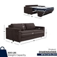 thumbnail image 8 of Stearns & Foster Burnell Queen Sofa Bed with 6" Mattress, 8 of 9