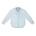 thumbnail image 5 of Member's Mark Women's Knit Denim Shirt, 5 of 6