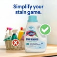 thumbnail image 10 of Clorox 2 For Colors Stain Remover, Laundry + Fabric, Free and Clear, 90 Loads, 112.75 fl. oz., 10 of 12