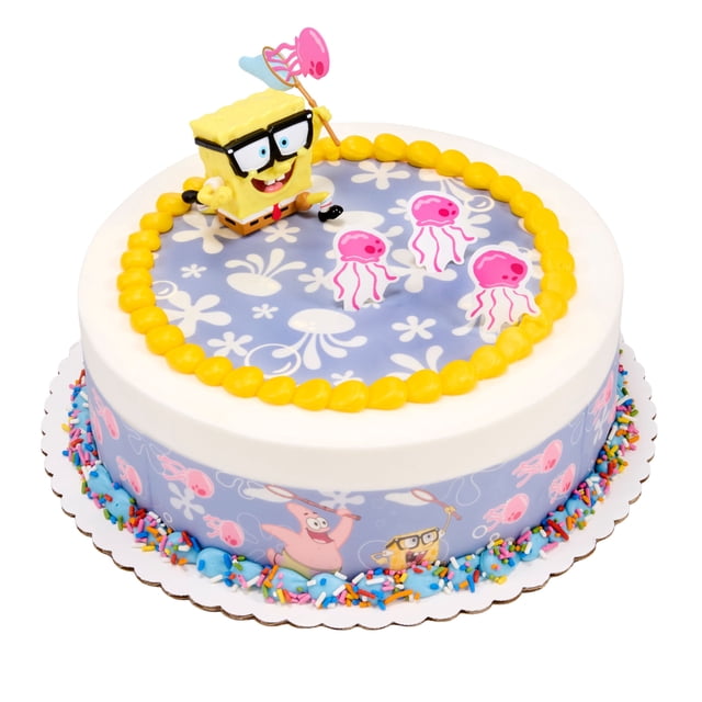 Spongebob 10" Double Layer Cake