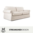 thumbnail image 6 of Member's Mark Brinkley Linen Rolled Arm Skirted Sofa, 6 of 8