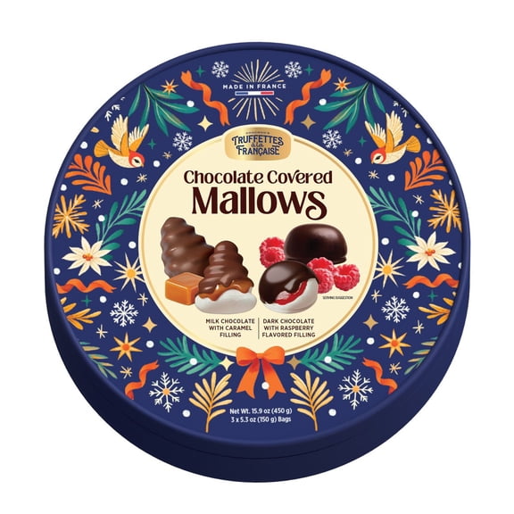 Truffettes a la Francais Chocolate Covered Marshmallows, 15.9 oz