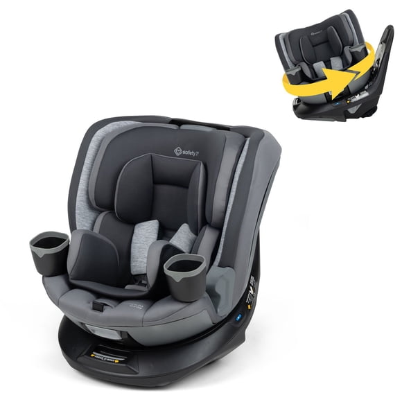 Safety 1st Turn and Go 360° DLX Rotating All-in-One Convertible Car Seat, Choose Color