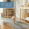 thumbnail image 4 of Town & Country Basics Pax Herringbone Textured Machine Washable Area Rug, Assorted Sizes and Colors, 4 of 13