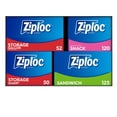 thumbnail image 2 of Ziploc Easy Open Bags Variety Pack with New Stay Open Design, 347 ct., 2 of 7