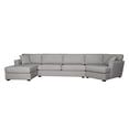 thumbnail image 8 of Elliot Stain-Resistant Fabric Cuddler Sectional, Assorted Colors, 8 of 11