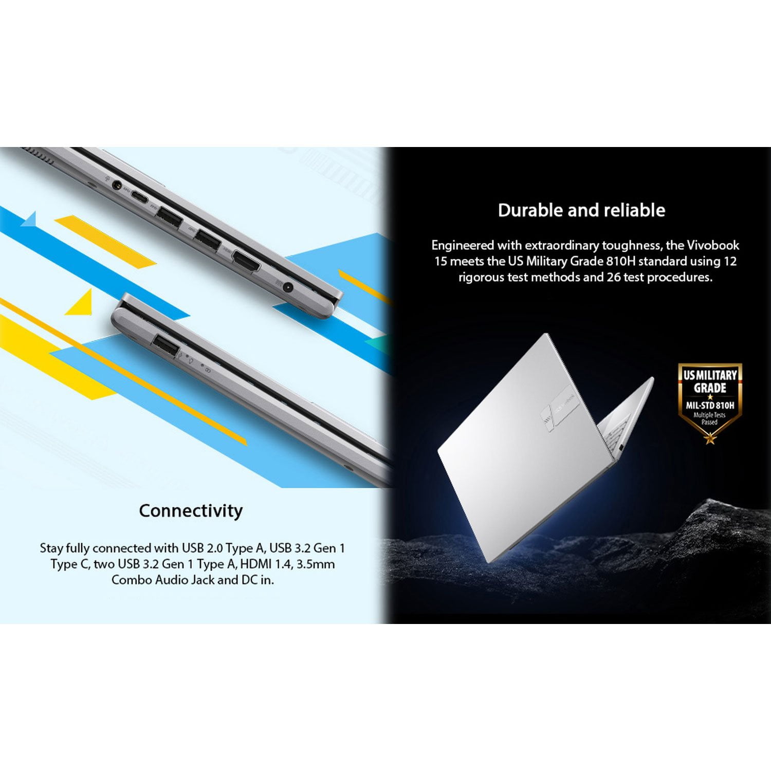 ASUS Vivobook 15.6” FHD Touchscreen Laptop - Intel Core i7 - 16GB