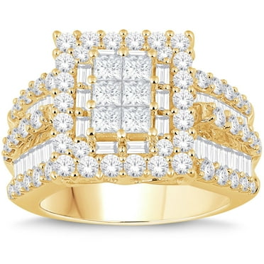 3.0 CT. T.W. Diamond Ring in 14K Gold