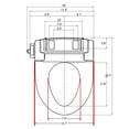 thumbnail image 6 of Intelliseat Ultimate Electronic Bidet Toilet Seat, 6 of 8