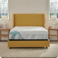 thumbnail image 1 of Sealy Dreamlife 3" Gel Memory Foam Mattress Topper and Quilted Cover, 1 of 9