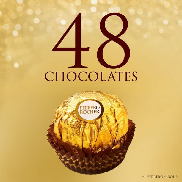 Ferrero Rocher Premium Hazelnut Milk Chocolate, 48 ct. - Samsclub.com