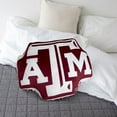 thumbnail image 2 of Logo Brands Texas A&M Aggies XL Puff Pillow, 2 of 5