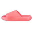 thumbnail image 3 of Totes Women's Ribbed Platform Slide Sandal, 3 of 6