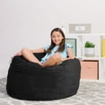 thumbnail image 5 of Comfy Sacks Kids 3’ Memory Foam Bean Bag Chair, Choose Color, 5 of 6