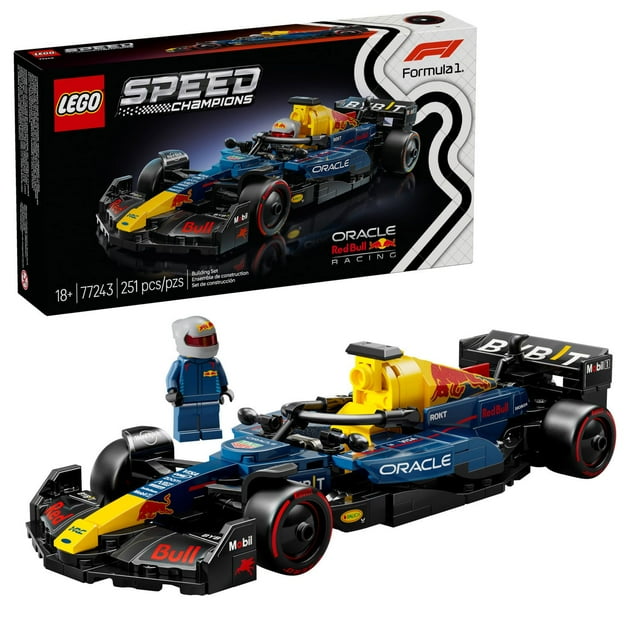 LEGO Speed Champions Oracle Red Bull Racing RB20 F1 Race Car Model Set, 251 pc.